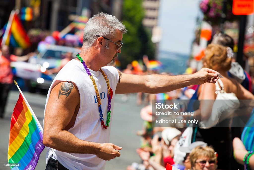 Halifax Pride Parade - Lizenzfrei Erwachsene Person Stock-Foto