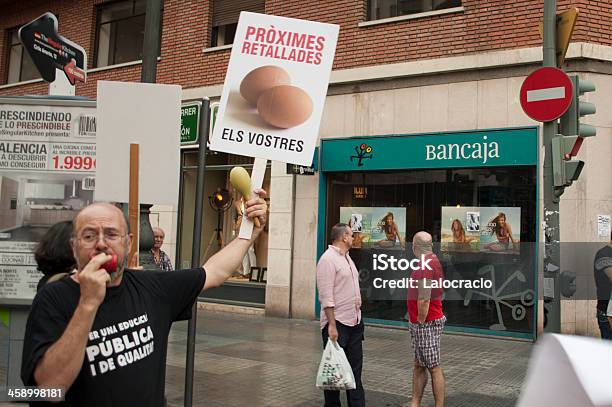 Demostración Foto de stock y más banco de imágenes de Activista - Activista, Actividades bancarias, Bankia