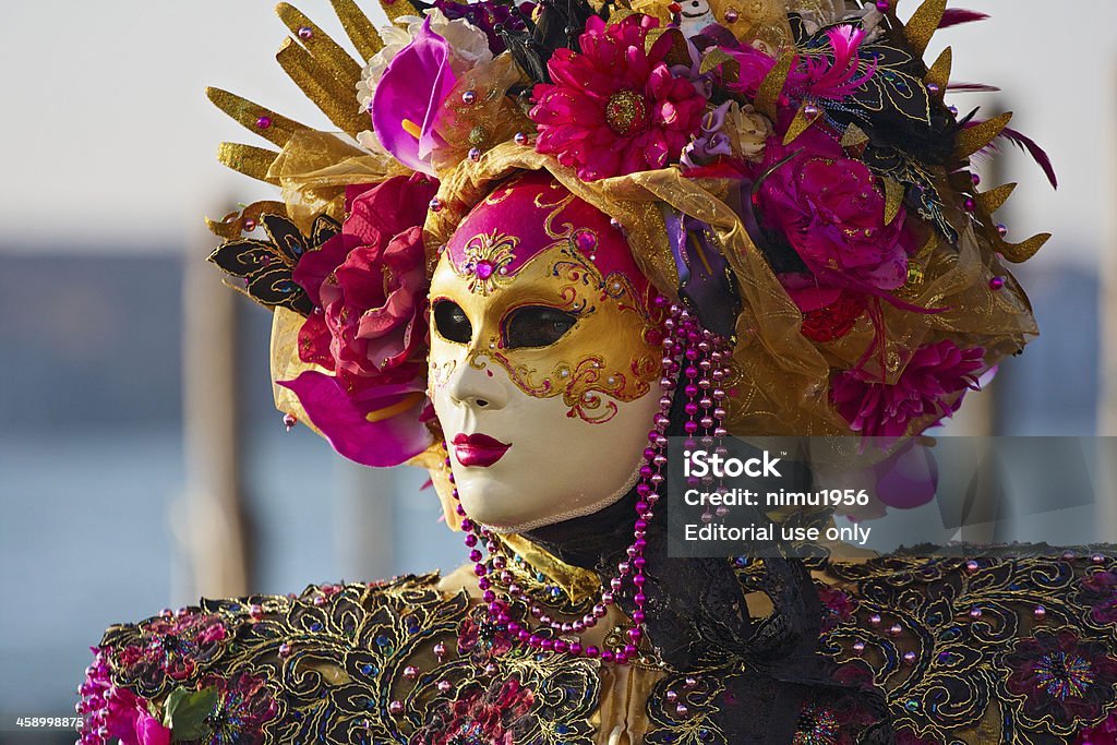 Máscara de Carnaval de Veneza em 2011 - Royalty-free 2011 Foto de stock
