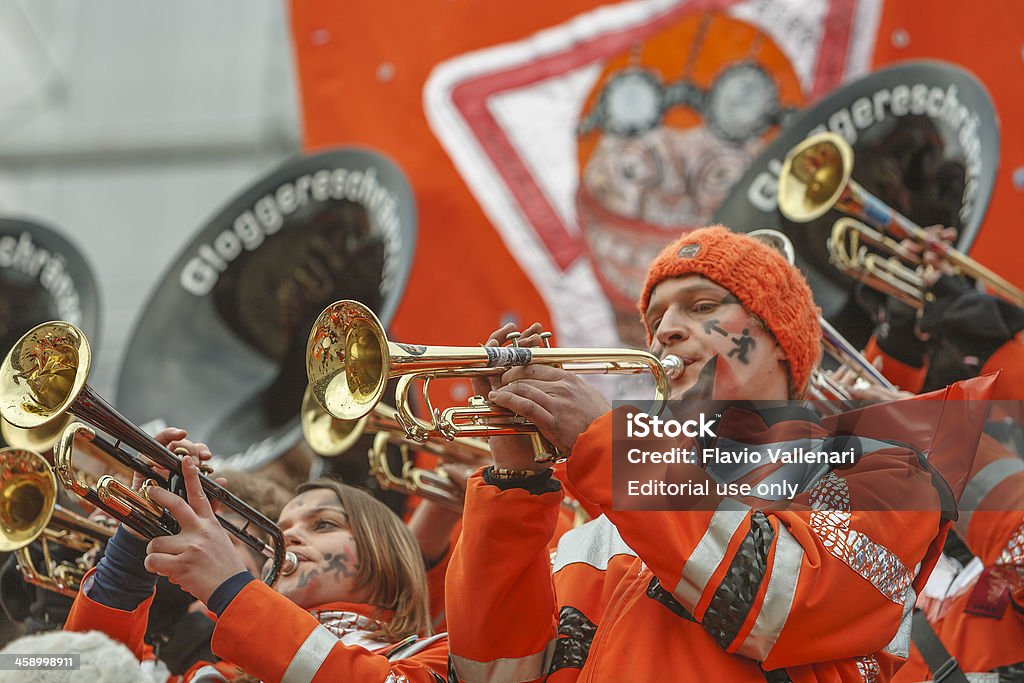 Guggenmusik banda - Foto stock royalty-free di Festival musicale