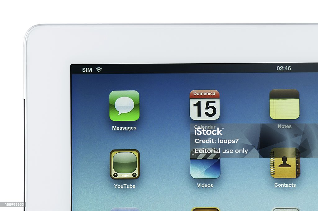 iPad 3 Wi-Fi, 4 g - Foto stock royalty-free di 4G