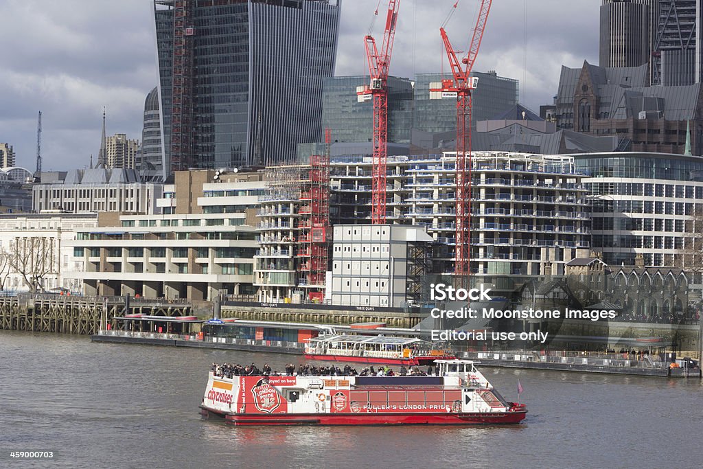 Fiume Tamigi, a Londra, in Inghilterra - Foto stock royalty-free di 20 Fenchurch Street