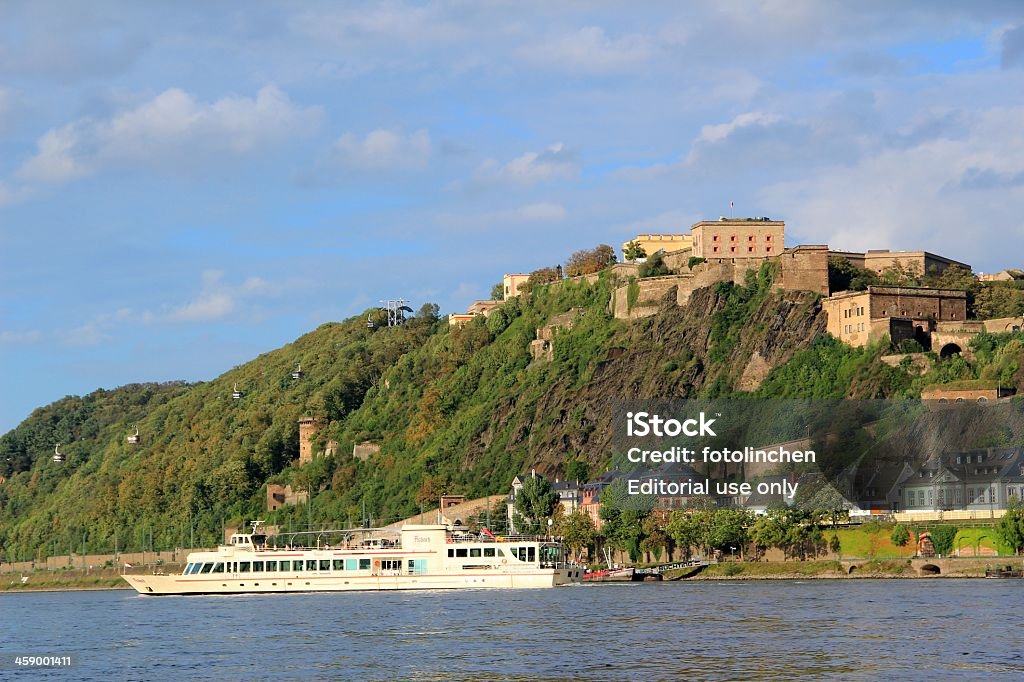 Festung Ehrenbreitstein - Lizenzfrei Festung Stock-Foto