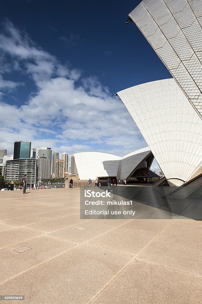 Porto de Sydney opera house & - Royalty-free Austrália Foto de stock