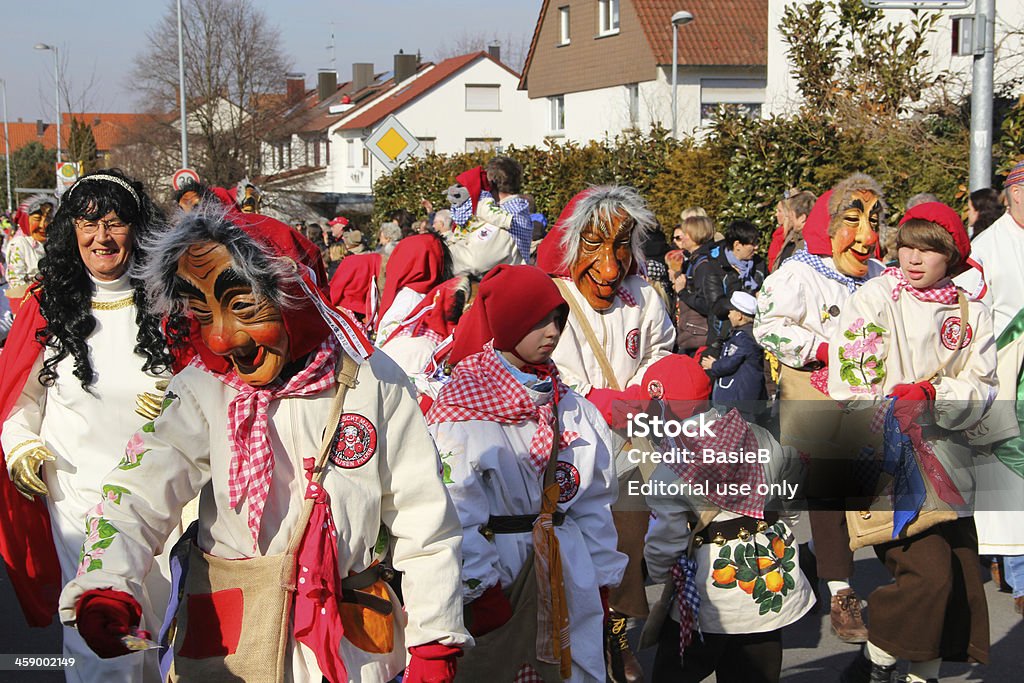 Carnival Straßen parade. - Lizenzfrei Baden-Württemberg Stock-Foto