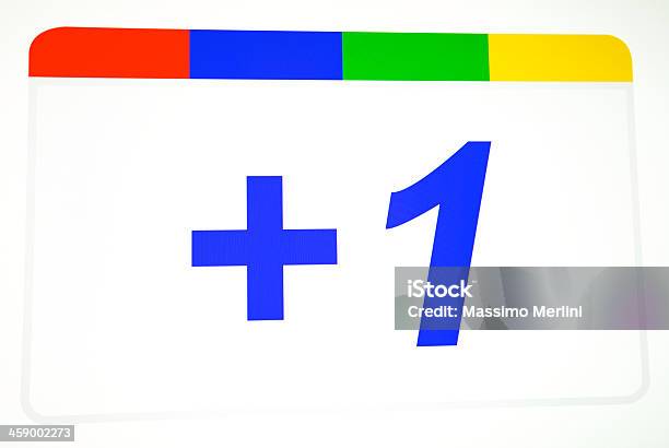 Google Plus Un Logo Foto de stock y más banco de imágenes de Admiración - Admiración, Amistad, Blanco - Color