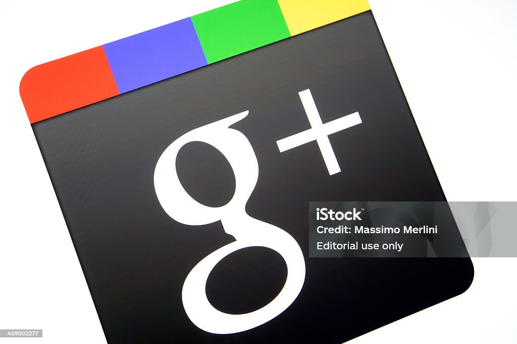 Google Plus Logo - Zbiór zdjęć royalty-free (Google - Brand-name)