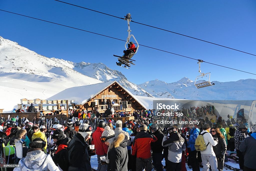 Aprés de esqui - Foto de stock de Atividades depois de esquiar royalty-free