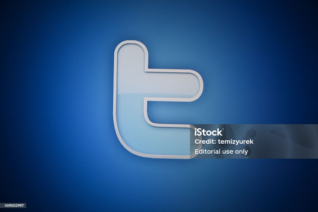 Twitter のロゴ - オンラインメッセージのロイヤリティフリーストックフォト