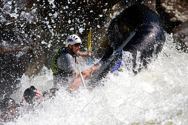 Whitewater no Gauley - foto de acervo