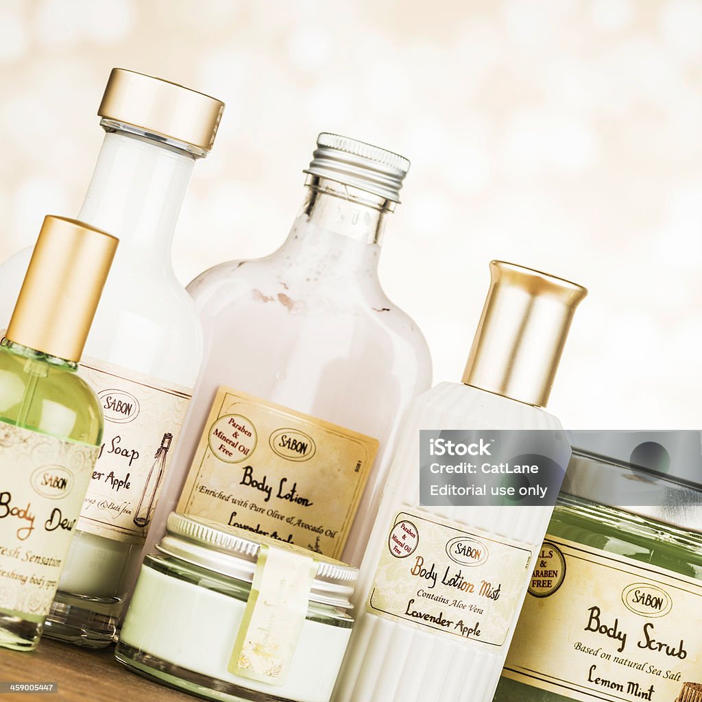 Sabon продукция по уходу за кожей - Стоковые фото Роскошь роялти-фри