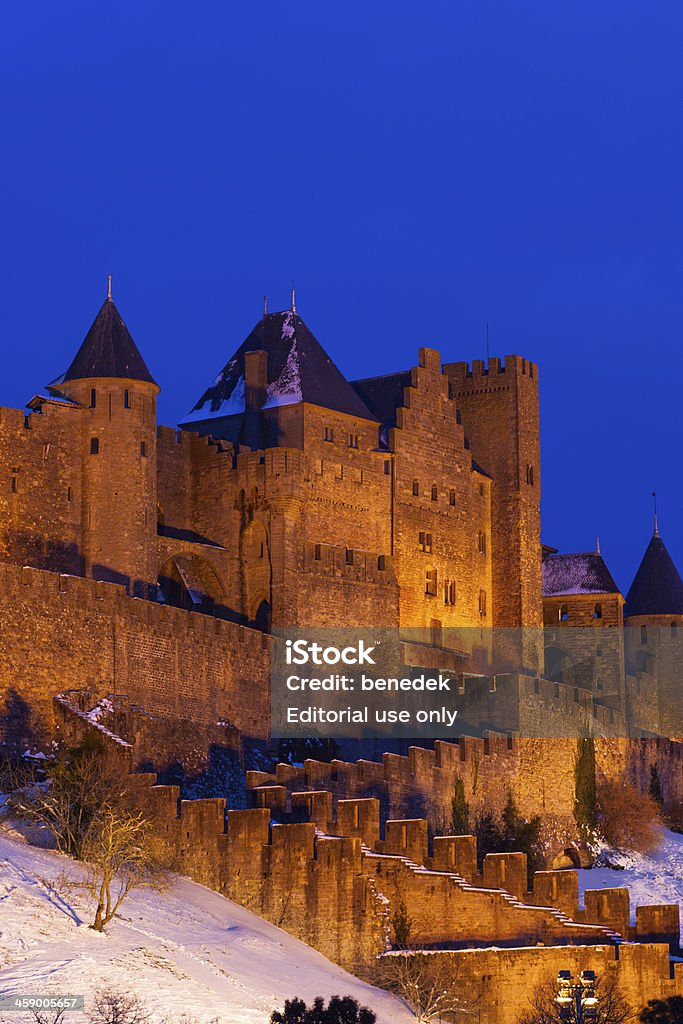 Carcassonne, Francja - Zbiór zdjęć royalty-free (Architektura)