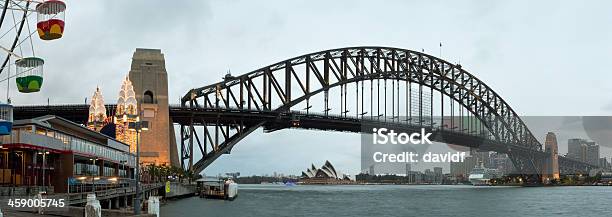 Il Sydney Harbour Bridge E Luna Park - Fotografie stock e altre immagini di Ambientazione esterna - Ambientazione esterna, Australia, Capitali internazionali