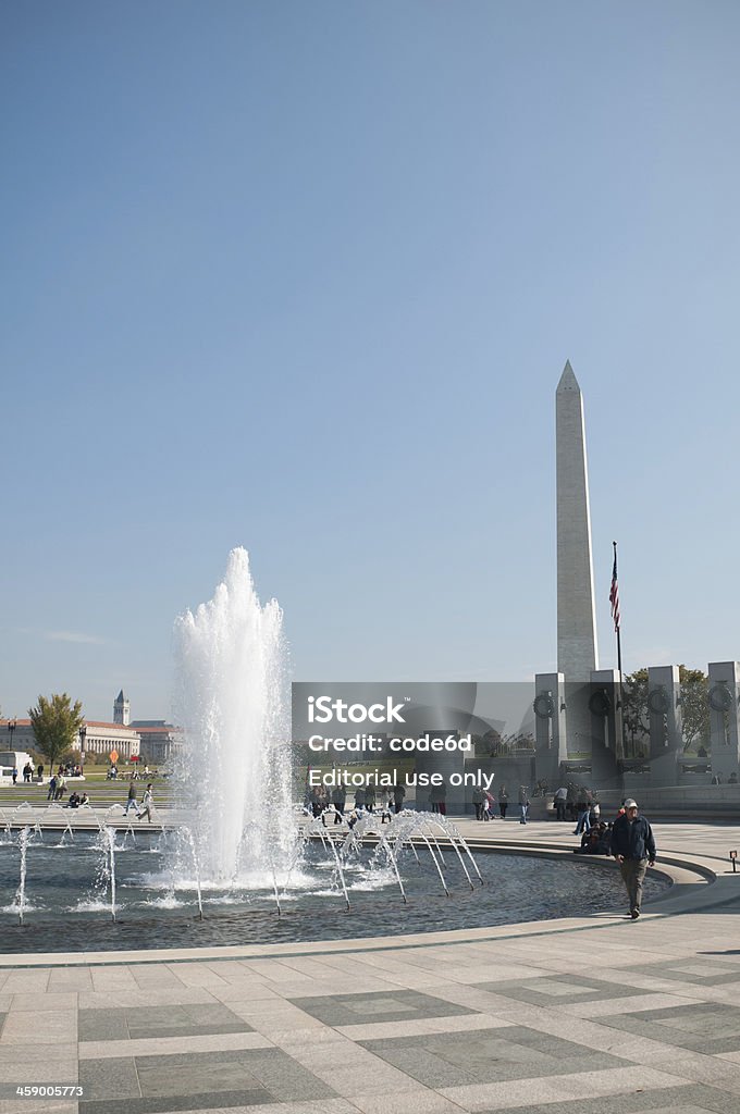 National World War II Memorial w Waszyngtonie DC - Zbiór zdjęć royalty-free (1945)