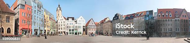 Panorama Der Market Place In Jenagermany Stockfoto und mehr Bilder von Thüringen - Thüringen, Panorama, Renovierung - Konzepte