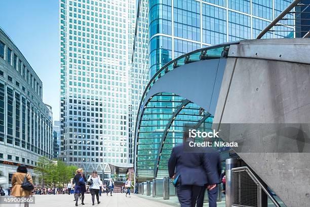 Canary Wharf London Stockfoto und mehr Bilder von Bankgeschäft - Bankgeschäft, London - England, Station
