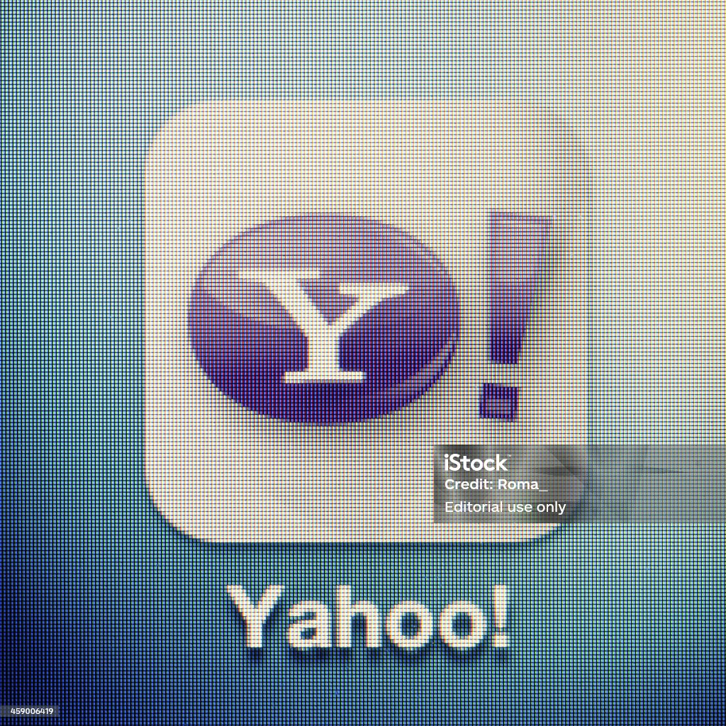 Yahoo! - 로열티 프리 Yahoo - Brand-Name 스톡 사진