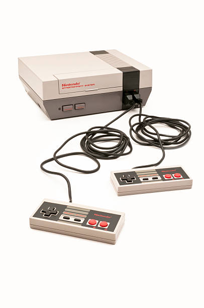 nintendo развлекательной системой - nes стоковые фото и изображения