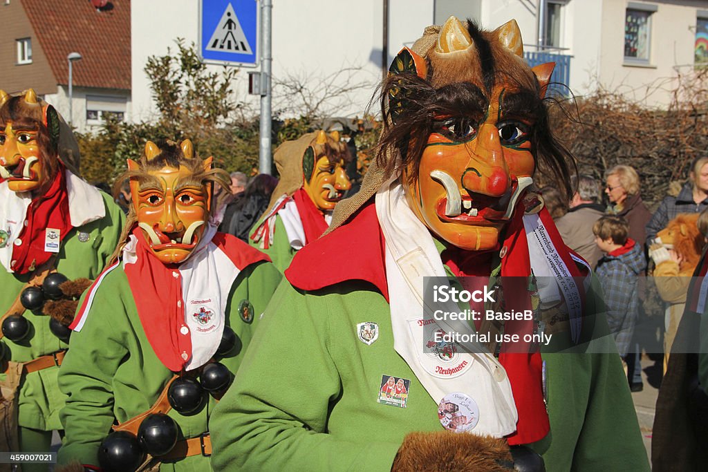 Carnival Straßen parade. - Lizenzfrei Baden-Württemberg Stock-Foto