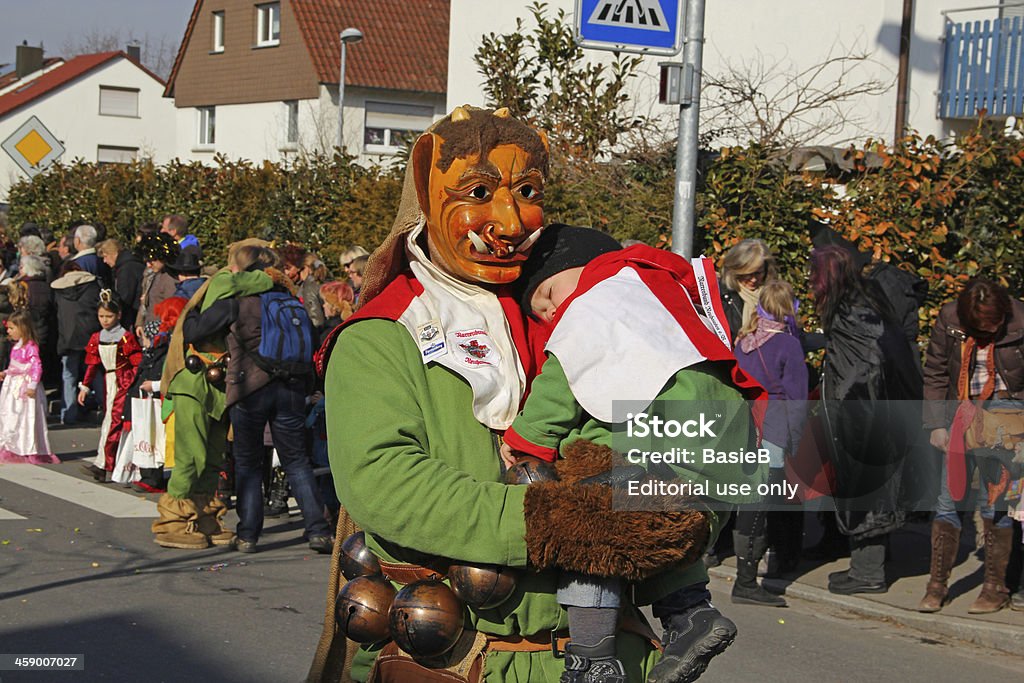 Carnival Straßen parade. - Lizenzfrei Baden-Württemberg Stock-Foto