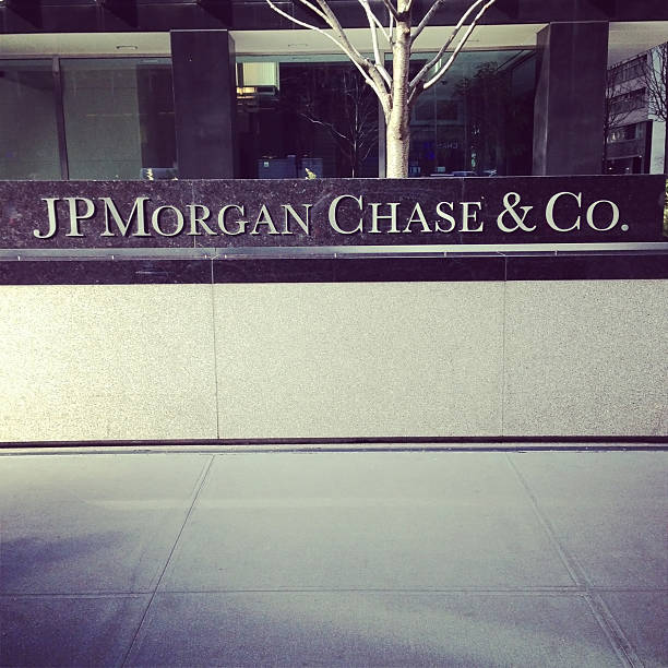 JP Morgan Chase & Co - fotografia de stock