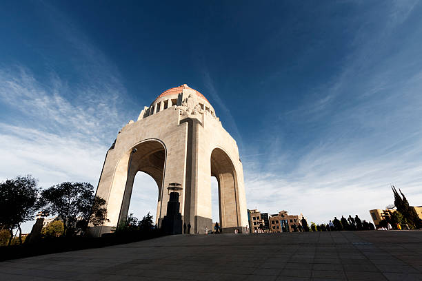 Mexican Revolution Memorial stock photo