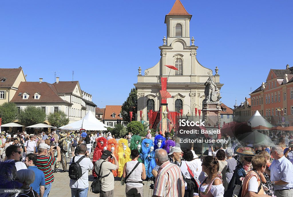 Venetian Fair in Ludwigsburg - Lizenzfrei Aufblasen Stock-Foto
