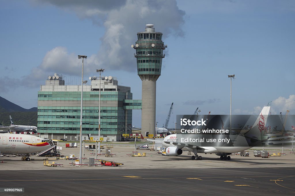 香港国際空港 - アジア大陸のロイヤリティフリーストックフォト