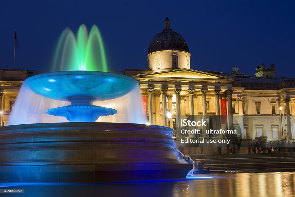 La National Gallery di Londra - Foto stock royalty-free di Ambientazione esterna