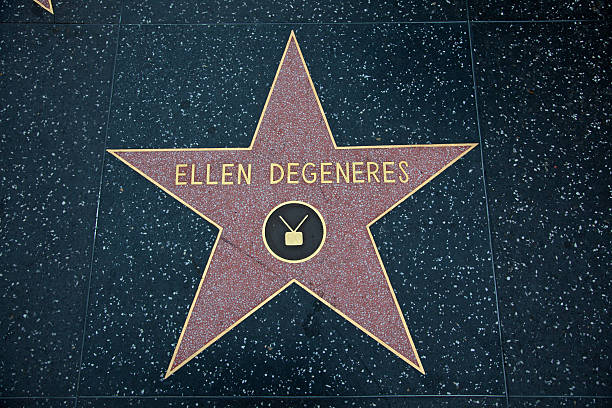 ฮอลลีวูดวอล์กออฟเฟมสตาร์ ellen degeneres - ellen degeneres ภาพสต็อก ภาพถ่ายและรูปภาพปลอดค่าลิขสิทธิ์