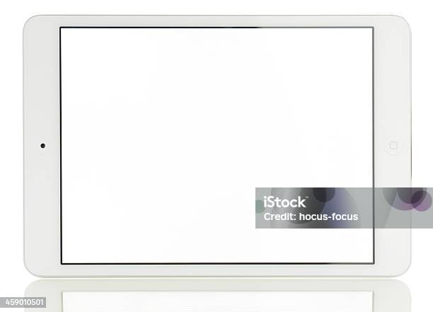 Biały Ekran Apple Ipad Mini - zdjęcia stockowe i więcej obrazów Aplikacja mobilna - Aplikacja mobilna, Bez ludzi, Białe tło