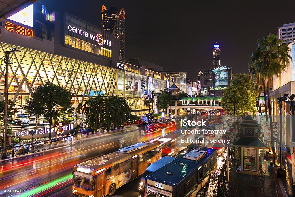Tráfego em Bangkok - Foto de stock de Bangkok royalty-free