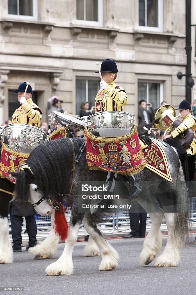 Drum Pferd für den Queen's Diamond Jubilee-Prozession - Lizenzfrei Pferd Stock-Foto