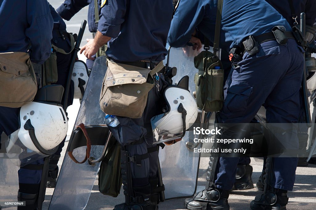 Греческая Полиция специального назначения - Стоковые фото Греция роялти-фри