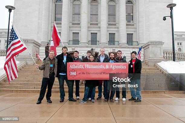 University Wisonsinmadison Freethought Festival Stockfoto und mehr Bilder von Atheismus - Atheismus, Demonstration, Politische Versammlung