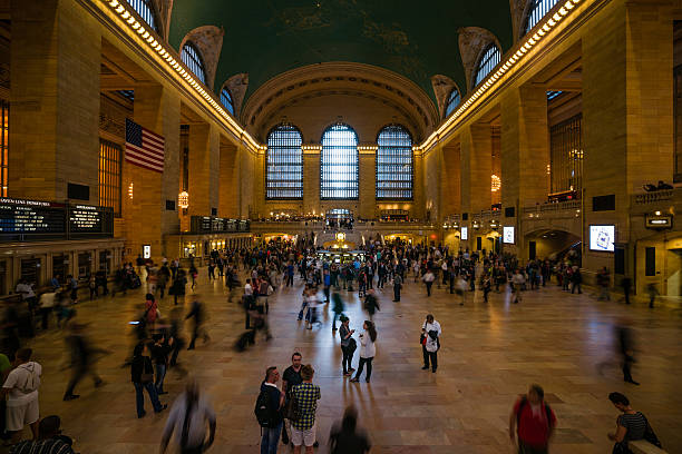 beaux arts grand central station, na cidade de nova york, eua - grand beaux arts - fotografias e filmes do acervo