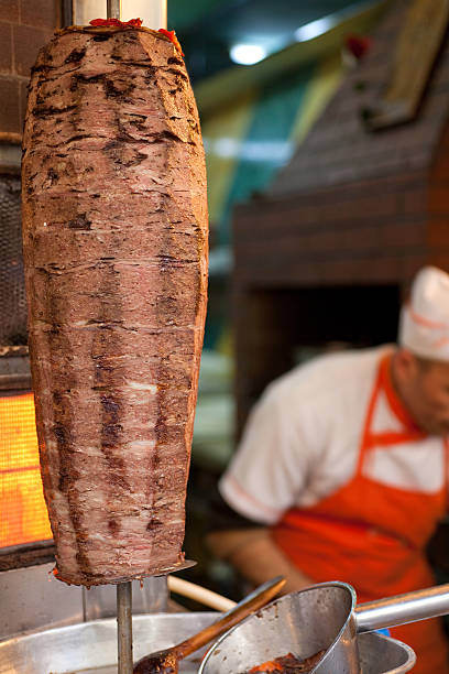 doner kebab turco - foto de stock