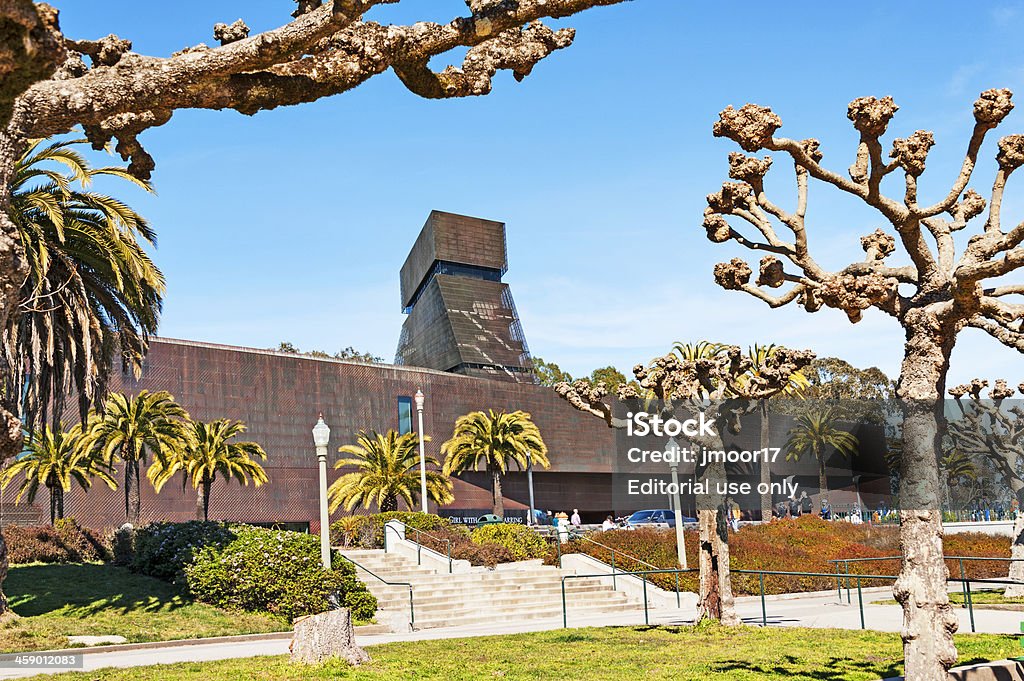 Golden Gate Park Museum - Lizenzfrei Baum Stock-Foto