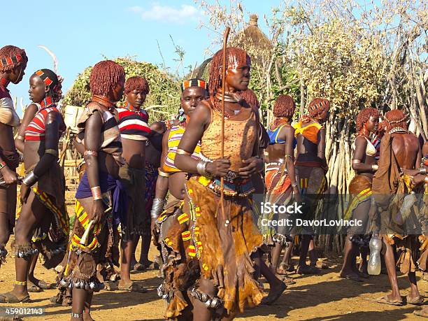 Hamer Dance Stock Photo - Download Image Now - Adult, Adults Only, Africa