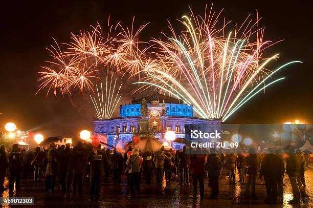Semper Opera Ball Stockfoto und mehr Bilder von Dresden - Dresden, Feuerwerk, Abendball