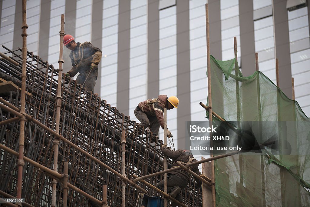 Edifício da china - Royalty-free Trabalhador migrante Foto de stock