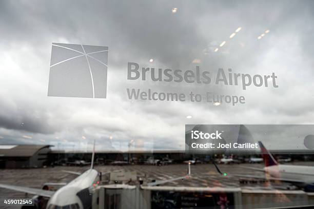 Brussels Airport Stock Photo - Download Image Now - Zaventem Airport, Airport, Airplane