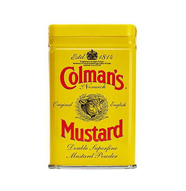 Colman's Mustard stock photo