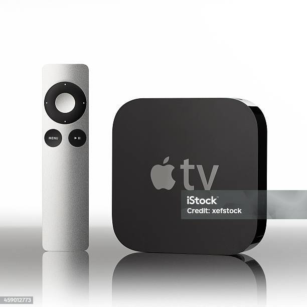 Apple Tv — стоковые фотографии и другие картинки Без людей - Без людей, Белый фон, Беспроводная технология