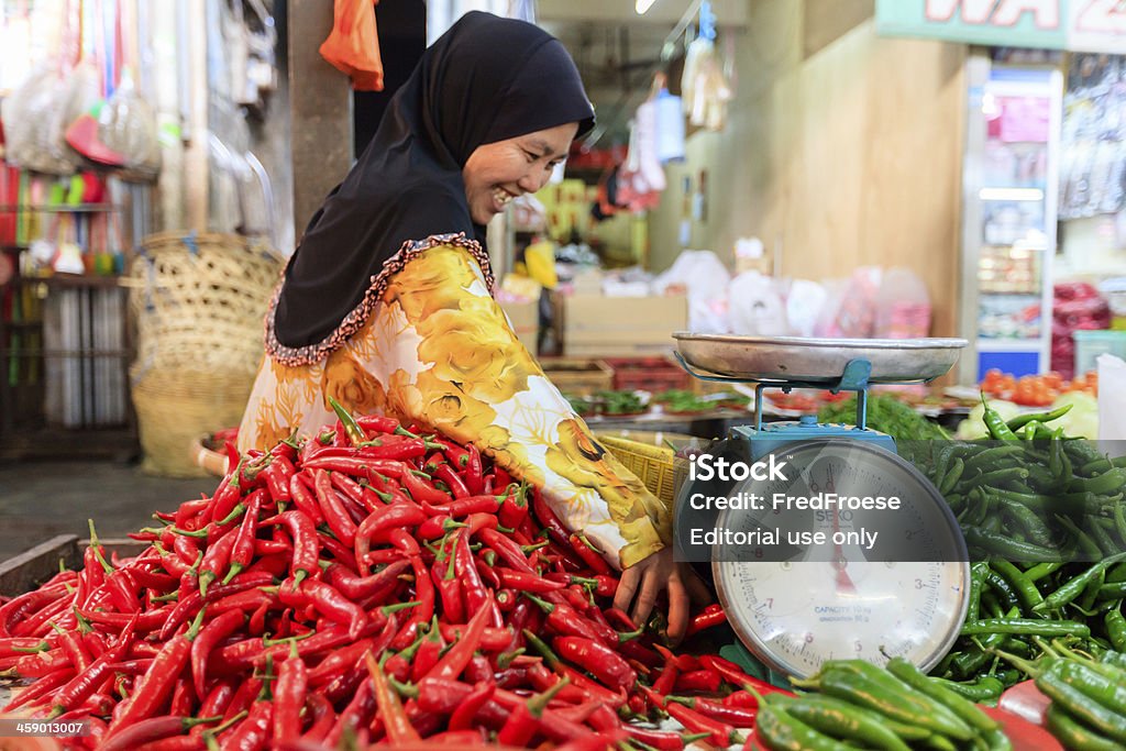 Bunte asiatischen Markt - Lizenzfrei Asiatische Kultur Stock-Foto