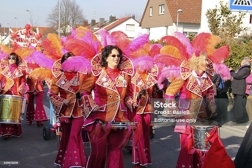 Carnival Straßen parade. - Lizenzfrei Baden-Württemberg Stock-Foto