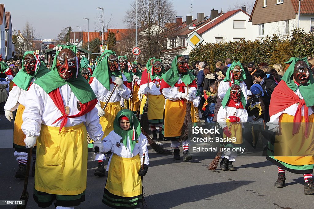 Carnival Straßen parade. - Lizenzfrei Baden-Württemberg Stock-Foto