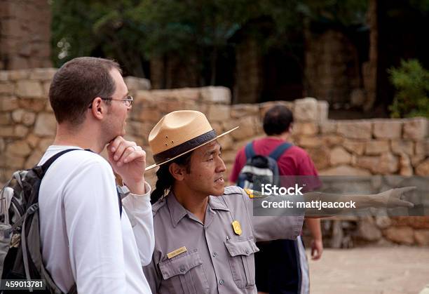 Park Ranger At The North Rim Grand Canyon Stock Photo - Download Image Now - Park Ranger, Tourism, Males