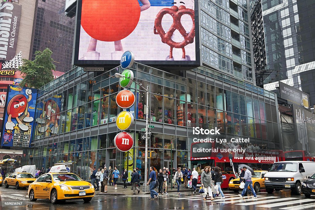 & M M's World Times Square, NYC - Lizenzfrei Süßwarengeschäft Stock-Foto