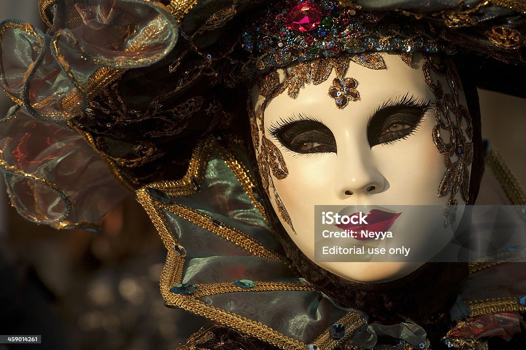 Carnevale di Venezia 2013 - Foto stock royalty-free di Abbigliamento mimetico